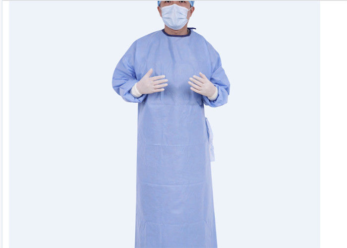 Nonwoven Surgical PPE 70g Medical Isolation Gowns